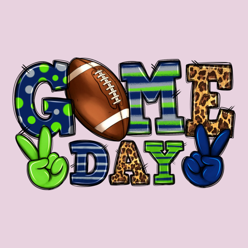 Game Day Green And Blue Team Color Ladies Tee by HowdyJamesFarm | Teevron