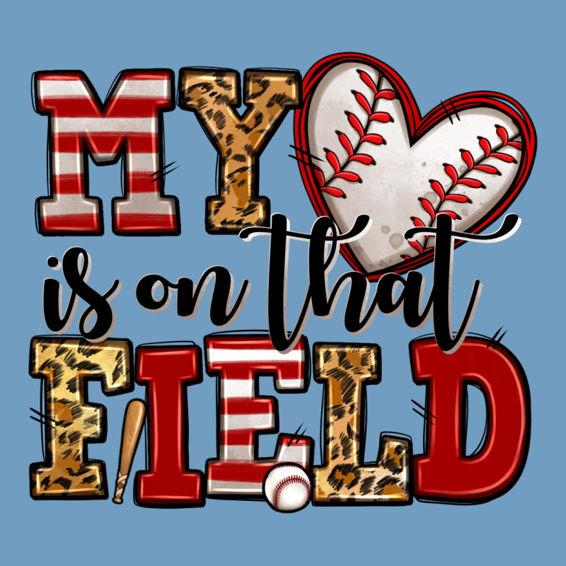 My Heart Is On That Field Baseball Urban Heavy Tee by Jasminsmagicworld | Teevron