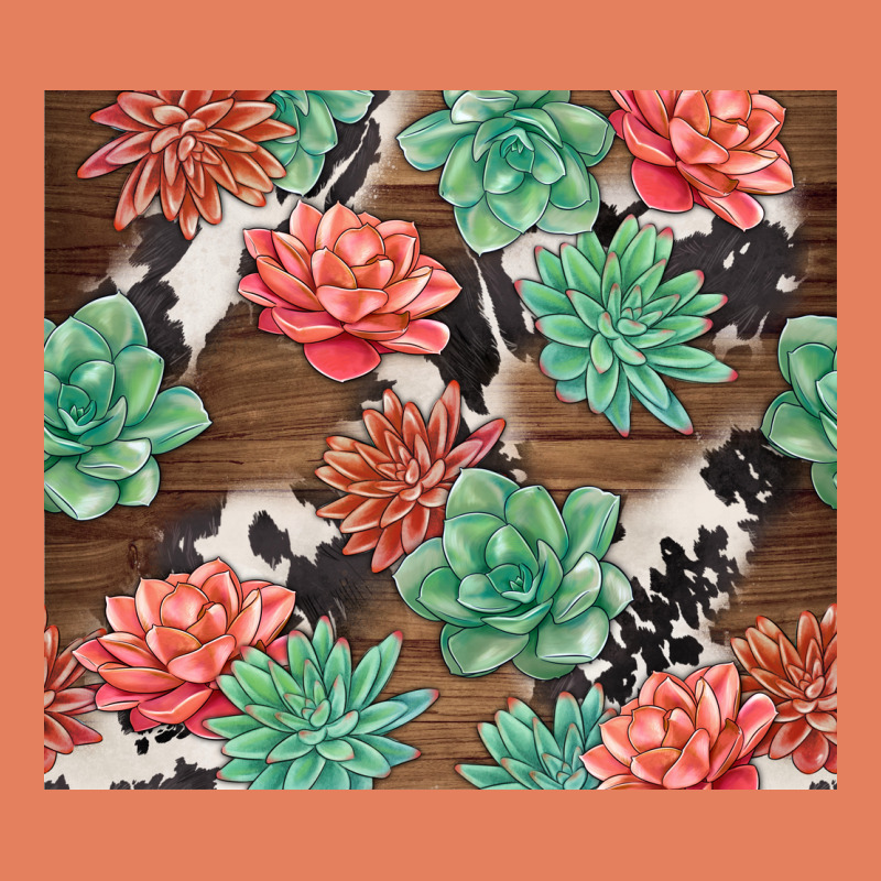 Succulents And Cowhide Classic Tee by TumblerDesignByShophia | Teevron