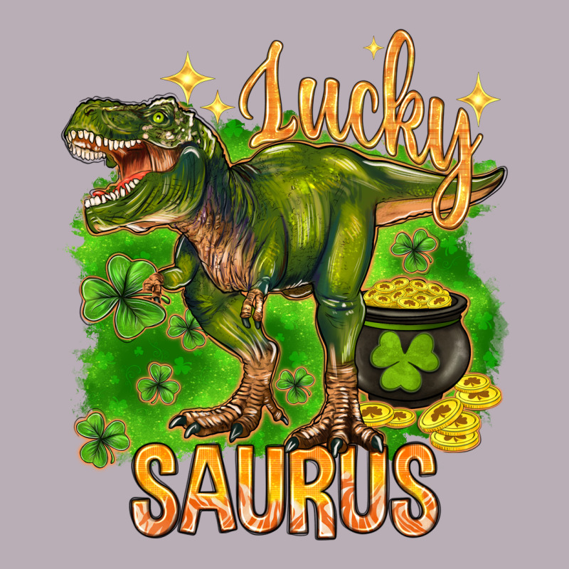 St. Patrick's Day Lucky Saurus Vintage Tee by HowdyJamesFarm | Teevron