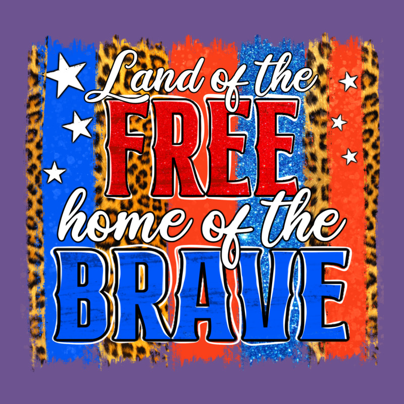 Land Of The Free Th Of July Brushstroke Vintage Tee by Jasminsmagicworld | Teevron