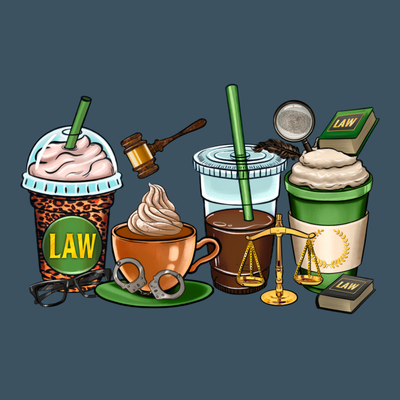 Lawyer Coffee Cups Urban Heavy Tee by OliviaCreatesArt | Teevron