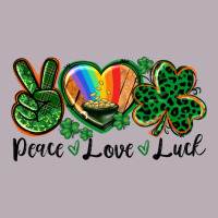 Peace Love St. Patrick's Day Vintage Tee | Teevron
