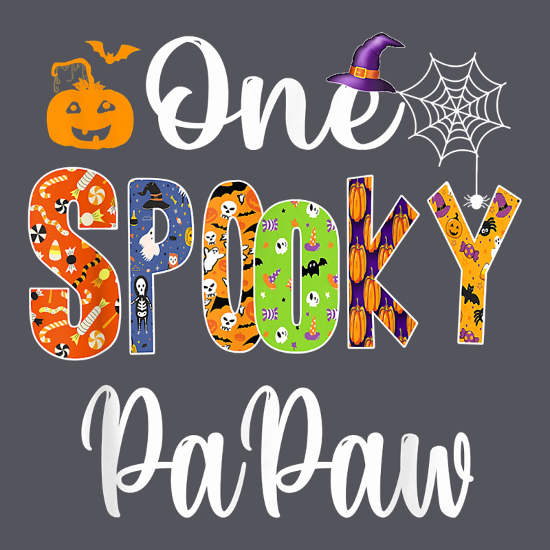 Grandpa Family Halloween Matching Shirts, One Spooky Papaw T Shirt Vintage Hoodie by maiPhamDesign | Teevron