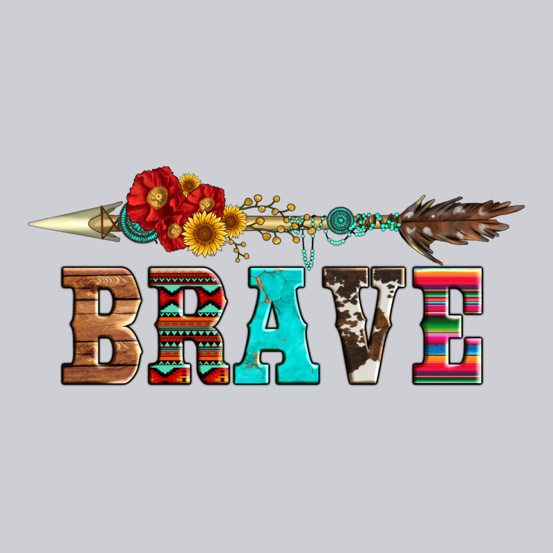 Brave And Aztec Wood Sunflower With Arrow Heavyweight Sweatshirt by Artiststas | Teevron