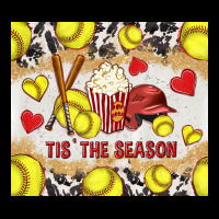 Tis' The Season Softball With Cowhide Tumbler Tbs Premium Tee | Teevron