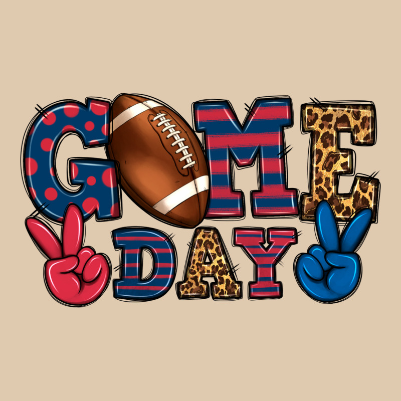 Game Day Red And Blue Classic Tee by HowdyJamesFarm | Teevron