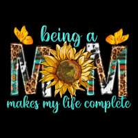 Being A Mom Makes My Life Complete Heavy Core Tee | Teevron