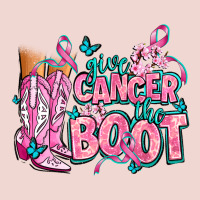 Give The Cancer Boot Premium Sweatshirt | Teevron