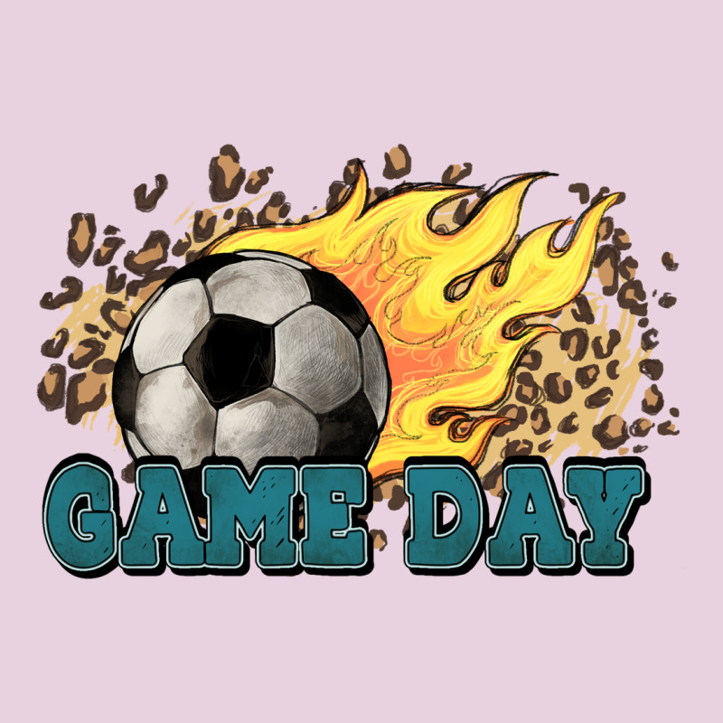 Game Day Soccer Leopard Flames Fireball Classic Tee by HowdyJamesFarm | Teevron