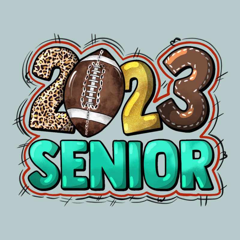 2023 Senior Football Heavy Core Tee by NancyCooperArtShop | Teevron