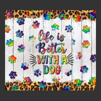 life is better with a dog tumbler tbs | Teevron