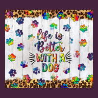 Life Is Better With A Dog Tumbler Tbs Premium Tee | Teevron