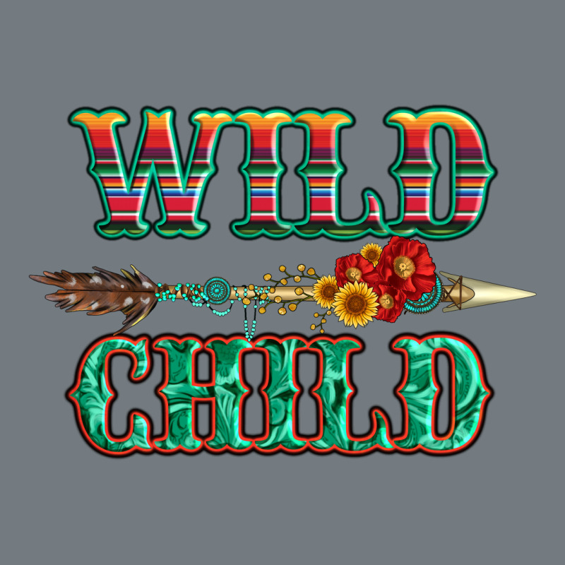 Wild Chıld Serape Sunflower And Gemstone With Arrow Heavyweight Sweatshirt by Artiststas | Teevron