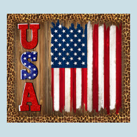 America Usa Flag Tumbler Ladies Tee | Teevron