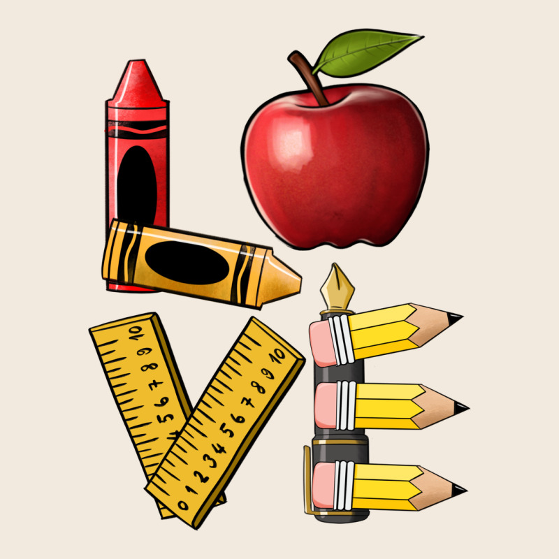 Love Teacher Zipper Hoodie by BarkalooDesign | Teevron