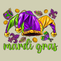Mardi Gras With Jester Heavy Core Tee | Teevron