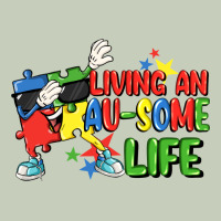 Living An Au-some Life Autism Awareness Day Long Sleeve Tee | Teevron