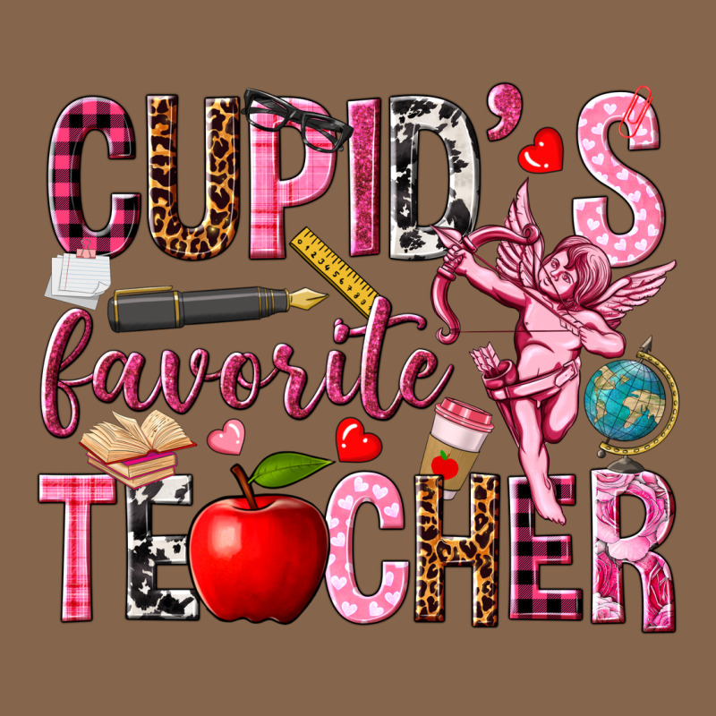Cupid's Favorite Teacher Valentine's Day Premium Tee by HowdyJamesFarm | Teevron