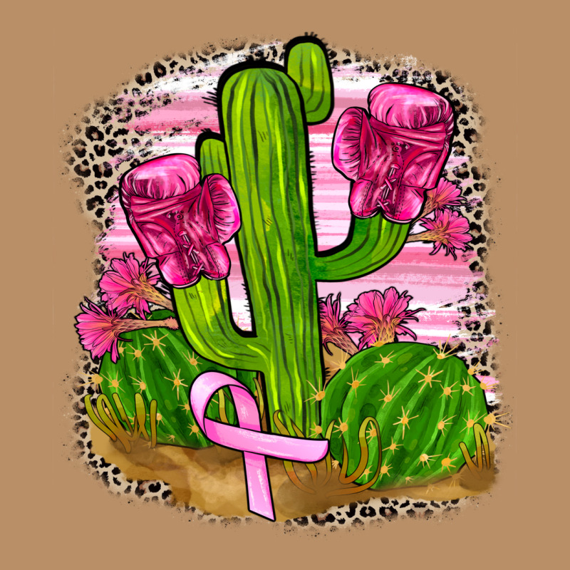 Breast Cancer Cactus Vintage Hoodie by FaDigitalArtStudio | Teevron