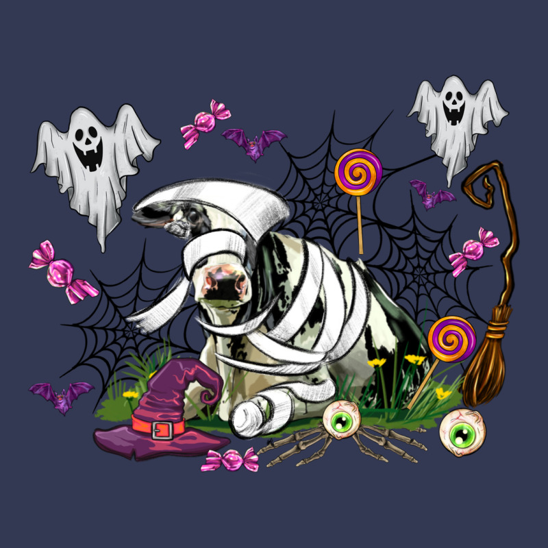 Halloween Cow And Ghosts Heavyweight Hoodie by AdoDesignShop | Teevron