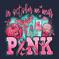 In October We Wear Pink Premium Sweatshirt | Teevron