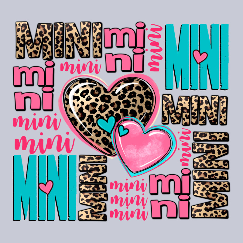 Mini Mini Mini With Hearts Heavyweight Hoodie by AdoDesignShop | Teevron