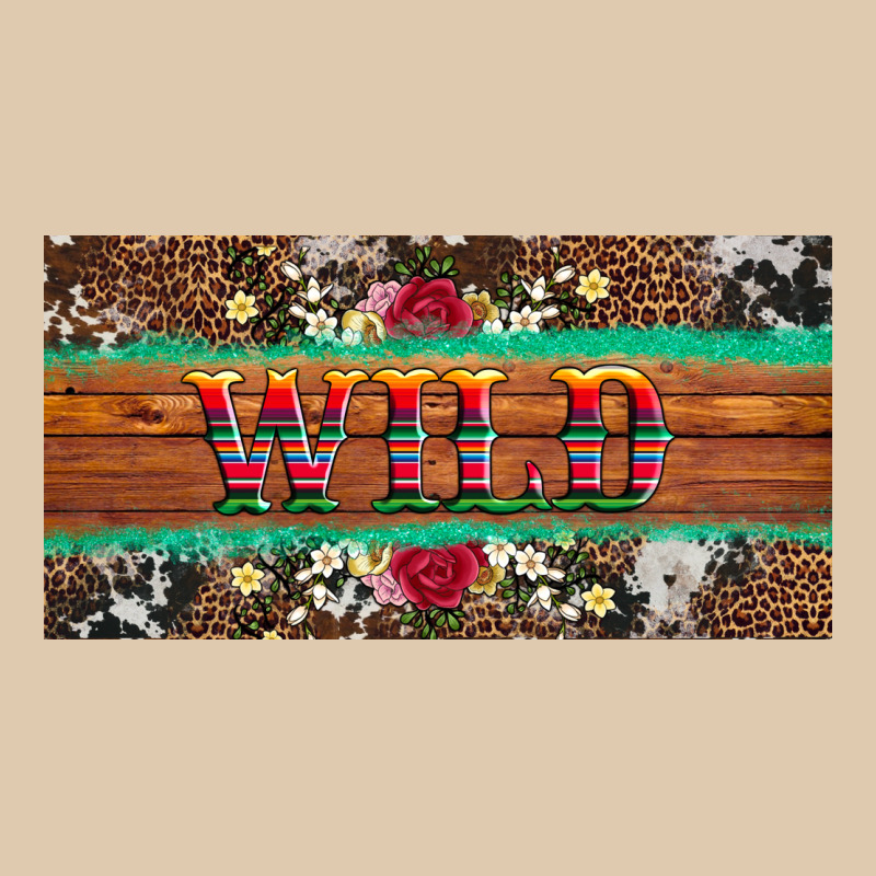 Western Wild And Floral Leopard  Cowhide Licanse Plate Heavyweight Sweatshirt by Artiststas | Teevron