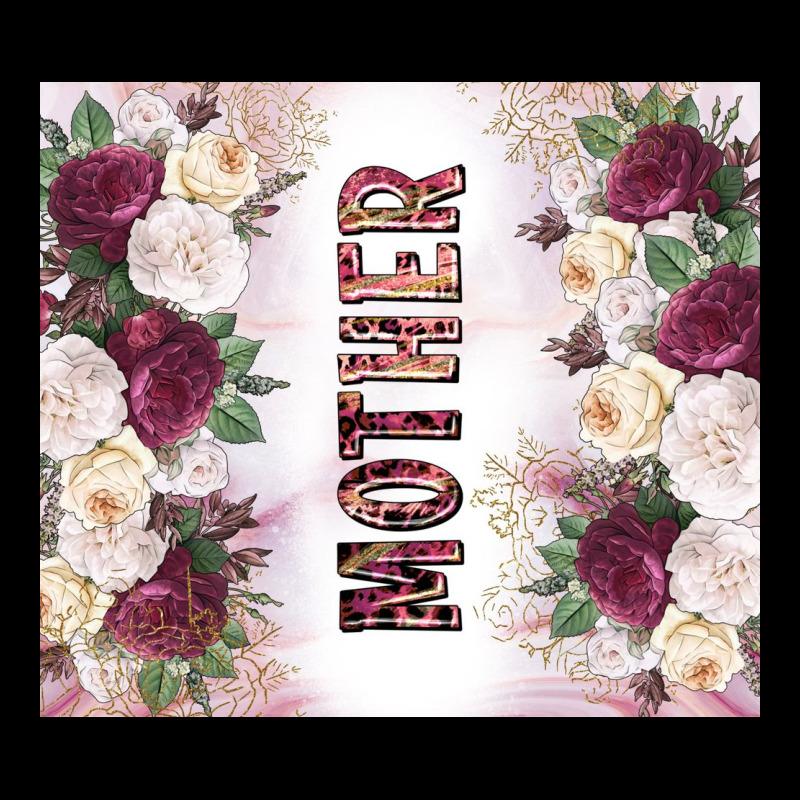 Mother's Day Flowers Tumbler Tbs Premium Tee by TumblerDesignByShophia | Teevron