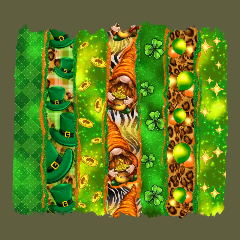 St. Patrick's Day Brushstrokes Vintage Tee by HowdyJamesFarm | Teevron