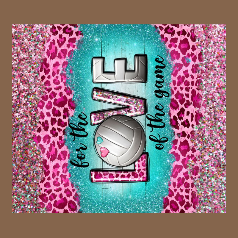 For The Love Of The Game With Volleyball Tumbler Tbs Premium Tee by TumblerDesignByShophia | Teevron