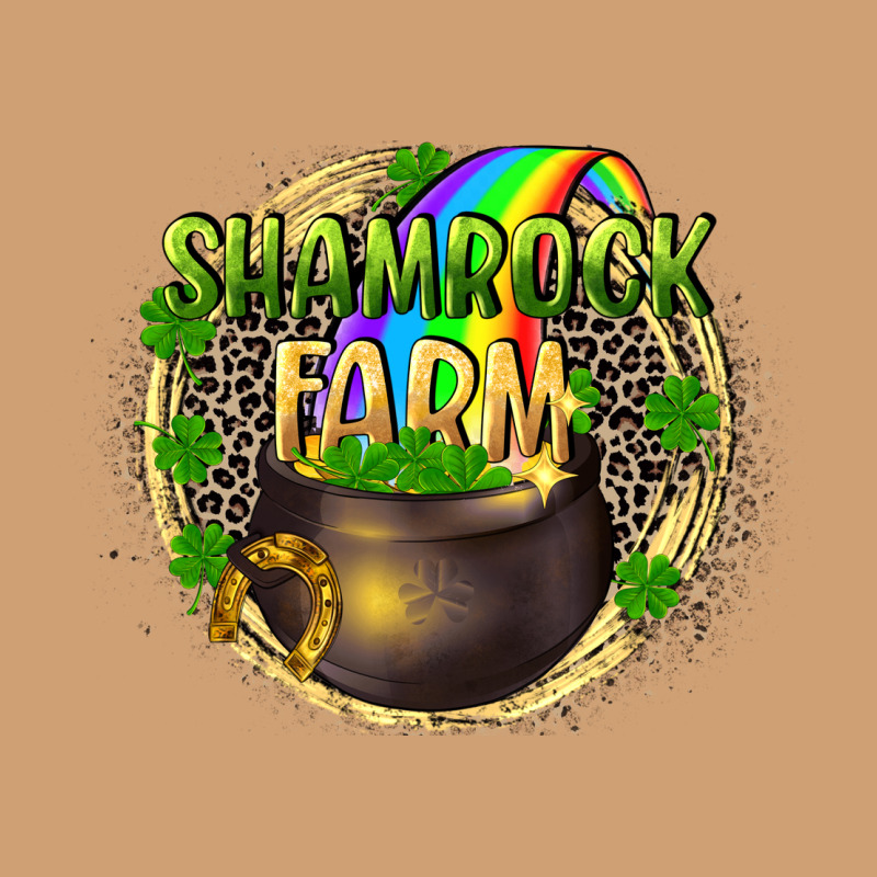 St. Patrick's Shamrock Farm Vintage Tee by CowGirlArtShop | Teevron