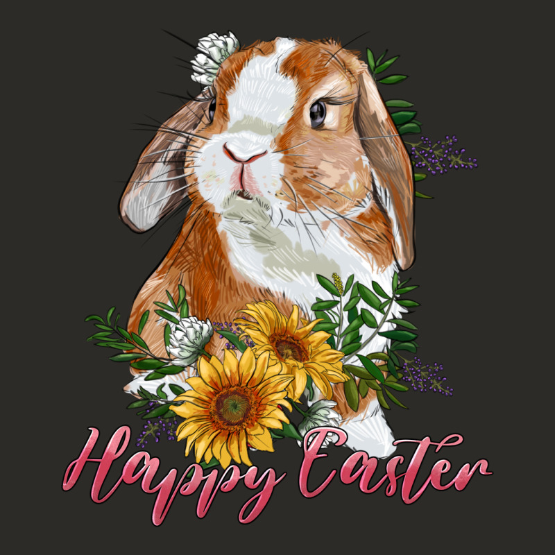 Happy Easter With Bunny And Sunflowers Heavy Core Tee by RanaPortraitStore | Teevron
