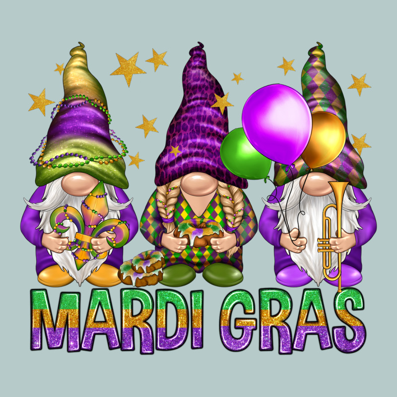 Mardi Gras Crew With Gnomes Heavy Core Tee by NancyCooperArtShop | Teevron