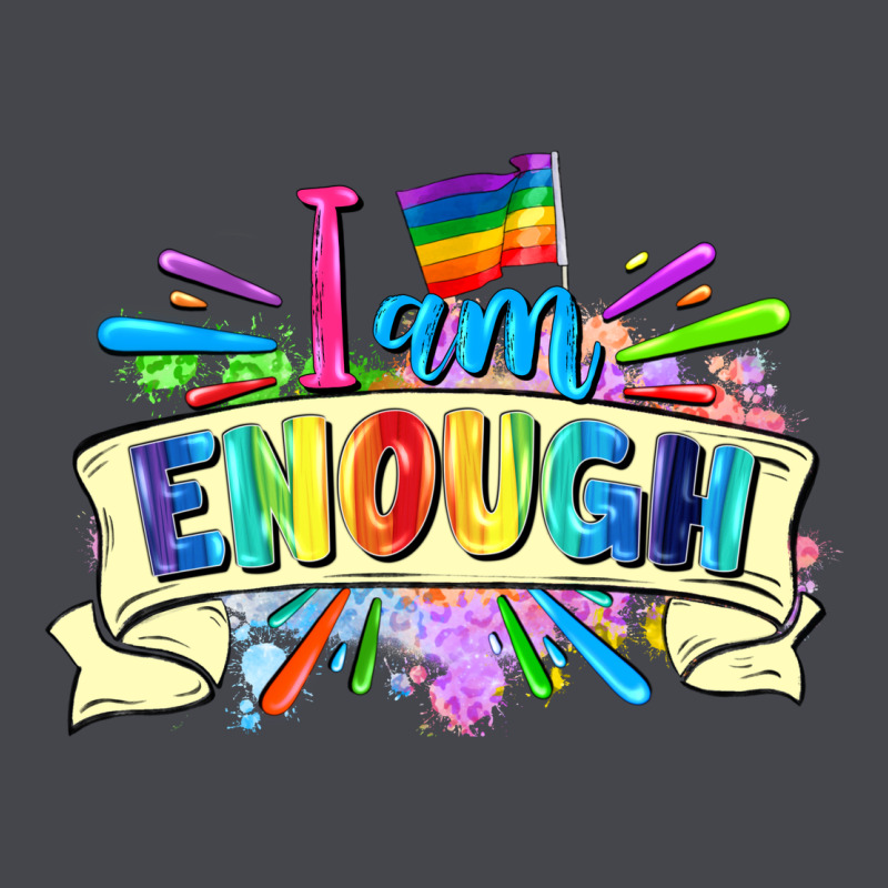 I Am Enough Long Sleeve Tee by FaDigitalArtStudio | Teevron