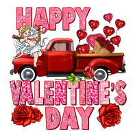 Happy Valentine's day red truck | Teevron
