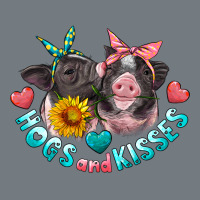 Hogs And Kisses Pigs Heavyweight Sweatshirt | Teevron