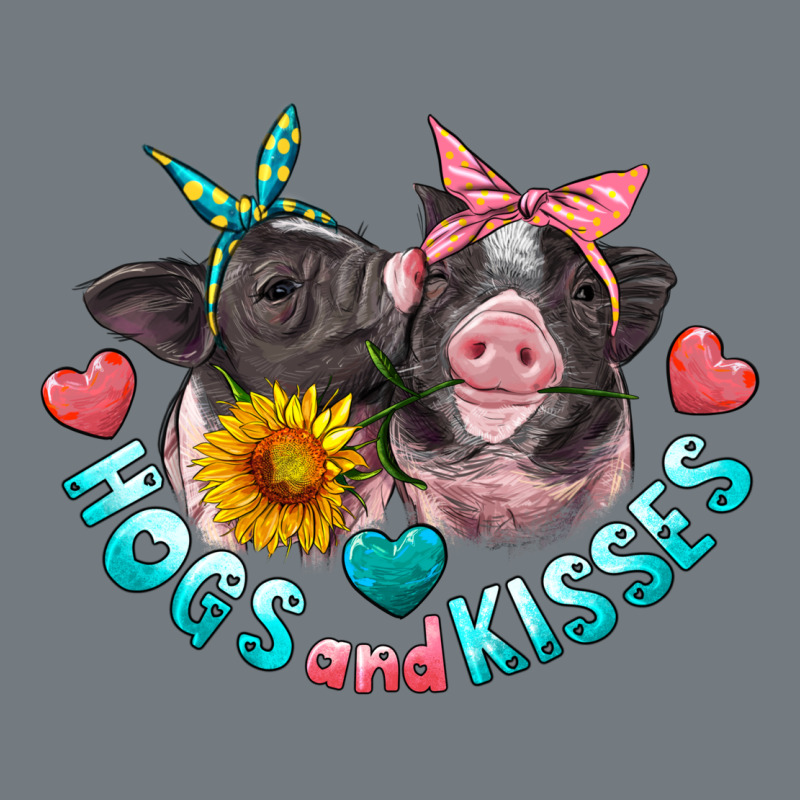 Hogs And Kisses Pigs Heavyweight Sweatshirt by Artiststas | Teevron
