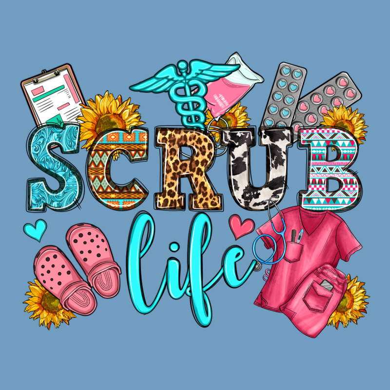 Scrub Life Olivia Urban Heavy Tee by OliviaCreatesArt | Teevron