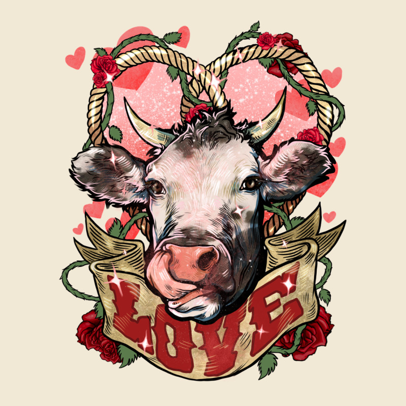 Cow Valentine's Day Love Premium Tee by HowdyJamesFarm | Teevron