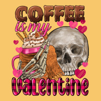 Coffee Is My Valentine Skull Vintage Hoodie | Teevron