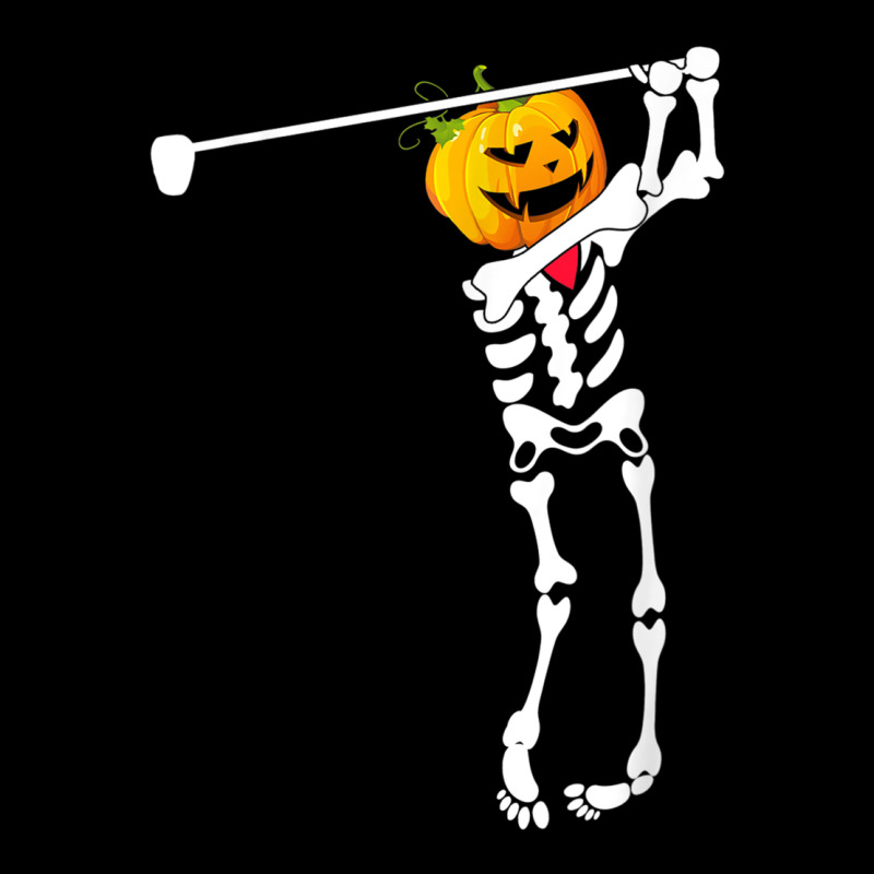 Golf Skeleton Pumpkin Halloween Shirt Heavy Core Tee by maiPhamDesign | Teevron