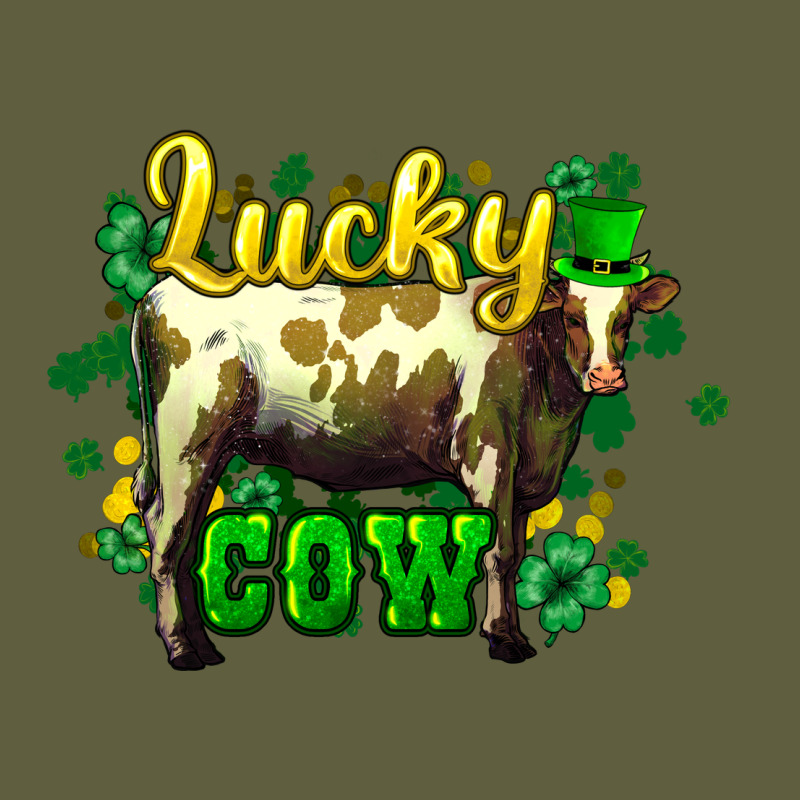 St. Patrick's Day Cow Vintage Tee by HowdyJamesFarm | Teevron