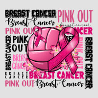 Volleyball Pink Out Breast Cancer Premium Hoodie | Teevron