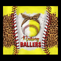 Raising Ballers With Baseball And Softball Leopard Tumbler Tbs Premium Tee | Teevron