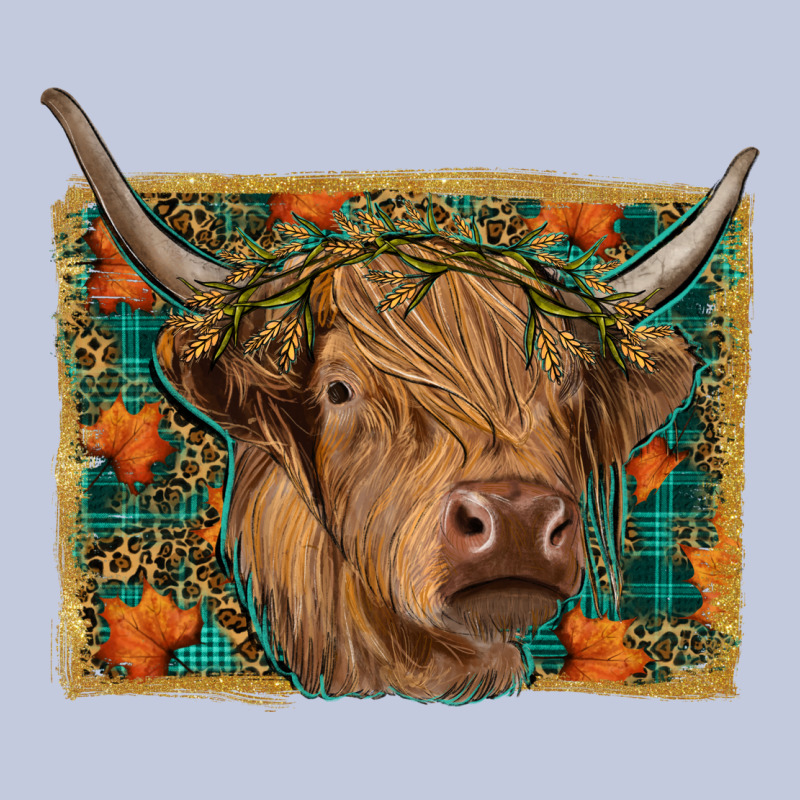 Highland Cow Fall Long Sleeve Tee by RanaPortraitStore | Teevron