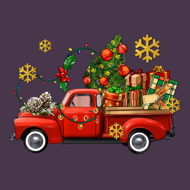 Christmas Truck Heavyweight Hoodie by AdoDesignShop | Teevron