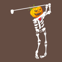 Golf Skeleton Pumpkin Halloween Shirt Long Sleeve Tee | Teevron