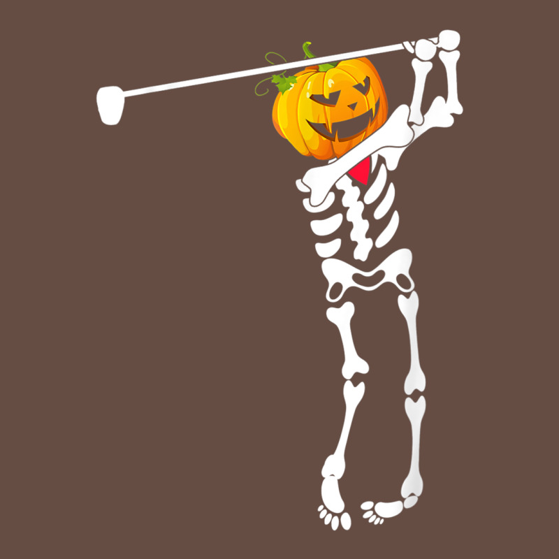 Golf Skeleton Pumpkin Halloween Shirt Long Sleeve Tee by maiPhamDesign | Teevron