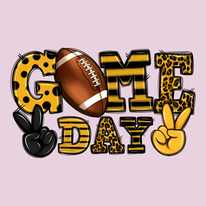 Game Day Yellow And Black Team Color Classic Tee by HowdyJamesFarm | Teevron